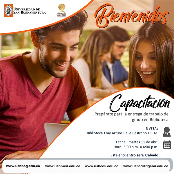 Prepárate para la entrega de trabajo de grado en Biblioteca