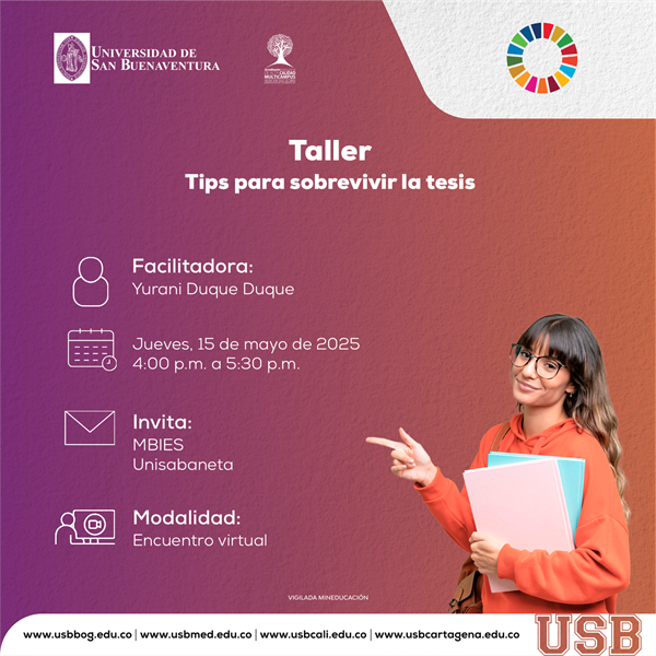 Taller: tips para sobrevivir la tesis