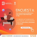 Te invitamos a diligenciar esta encuesta de Biblioteca