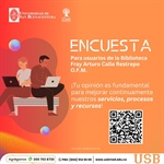 Te invitamos a diligenciar esta encuesta de Biblioteca