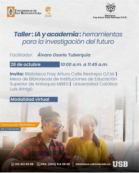 Taller: IA y academia: herramientas para la investigación del futuro