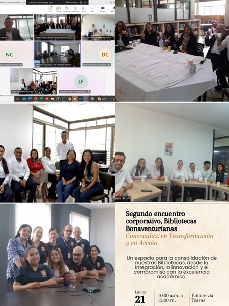 Encuentro Bonaventuriano: Bibliotecas que inspiran y que se transforman
